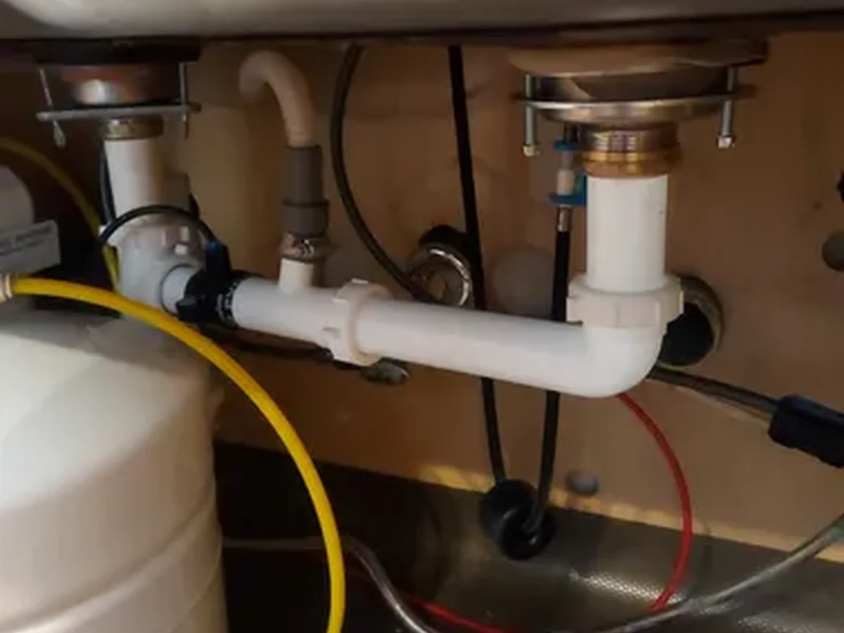Plumbing fixture in a Space Coast home affected by hard water scale